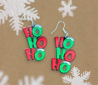 
              Ho Ho Ho Christmas Earrings
            