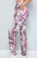 
              Tie Dye Loungewear Set-Plus
            