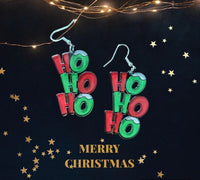 
              Ho Ho Ho Christmas Earrings
            