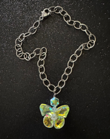 
              Iridescent Whisper AB Butterfly Necklace
            