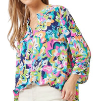 Lizzy Spring Multi Tunic Top