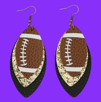 
              Game Day Football Earrings
            