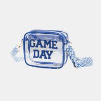 Zenana GAME DAY Stadium Approved Transparent Crossbody Bag