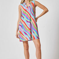 Lizzy Tank Dress-Multicolor