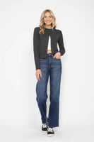 
              Judy Blue Tummy Control Classic Straight Jeans
            