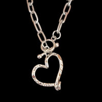 Closer to the Heart Chain Link Necklace