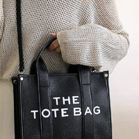 The Tote Bag in Black