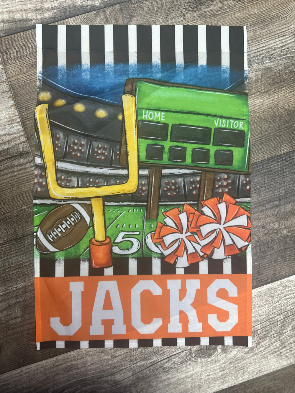 Jacks Football Garden Flag