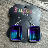 Bi-Color Tourmaline Earrings