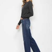 Judy Blue Tummy Control Classic Straight Jeans