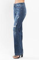 
              Judy Blue Hand Sand and Destroy Bootcut Jeans
            