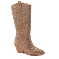 
              Corky’s Glitzy Gold Rhinestone Boots
            