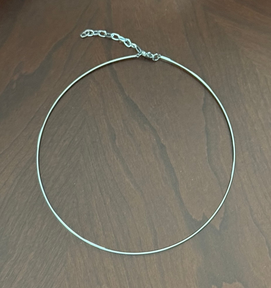 Silver Neck Wire