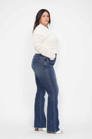 
              Judy Blue Tummy Control Embroidered Bootcut Jeans
            