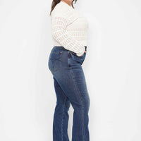 Judy Blue Tummy Control Embroidered Bootcut Jeans