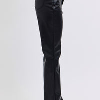 Judy Blue Faux Leather Jeans-Black