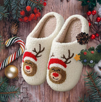 
              Reindeer Christmas Slippers
            