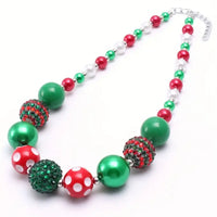 Christmas Beaded Necklace