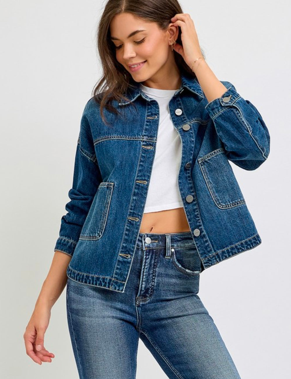 Risen Relaxed Fit Denim Jacket