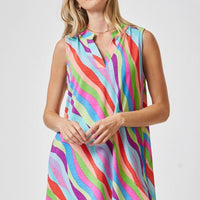 Lizzy Tank Dress-Multicolor