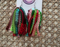 
              Sequin Tassel Earrings-Christmas Mix
            
