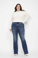 
              Judy Blue Tummy Control Embroidered Bootcut Jeans
            