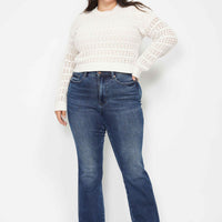 Judy Blue Tummy Control Embroidered Bootcut Jeans