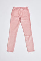 
              YMI High Rise Metallic Skinny Jeans-Rose Pink
            