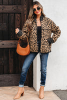 
              Cozy Fleece Leopard Print Jacket
            