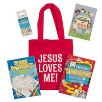 
              Church Activity Kit for Kids-Red
            