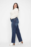 
              Judy Blue Tummy Control Classic Straight Jeans
            