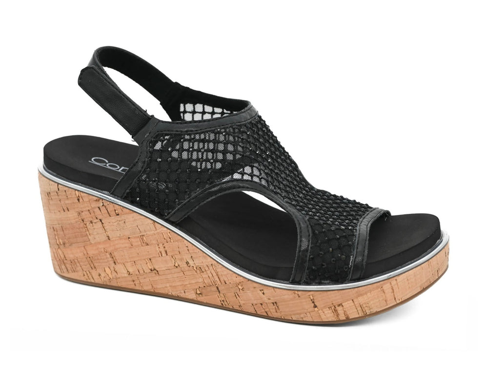 Corky’s Carley-Black Mesh