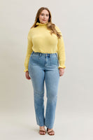 
              Judy Blue Mid Rise Bootcut Jeans
            