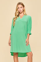 
              Dear Scarlett Lizzy Petal Dress - Elegant Floral Women's Dress -Aqua Mint
            