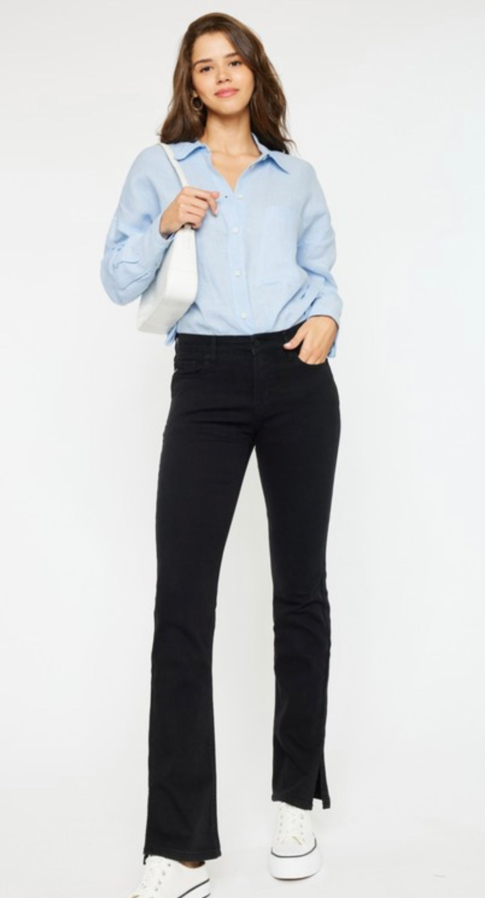 Kan Kan Black Bootcut Jeans