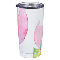 
              Never Give Up Stainless Steel Travel Mug
            