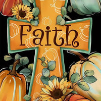 Faith Garden Flag for Fall