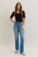
              Judy Blue Slim Bootcut Tummy Control Jeans
            