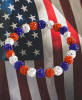 
              Patriotic Pave Bracelet
            