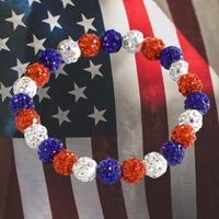 Patriotic Pave Bracelet