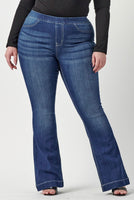 
              Cello Mid Rise Flare Jeggings-Plus
            