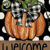 Pumpkin Garden Flag