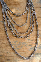 
              Syrah Chain Necklace-Silver
            
