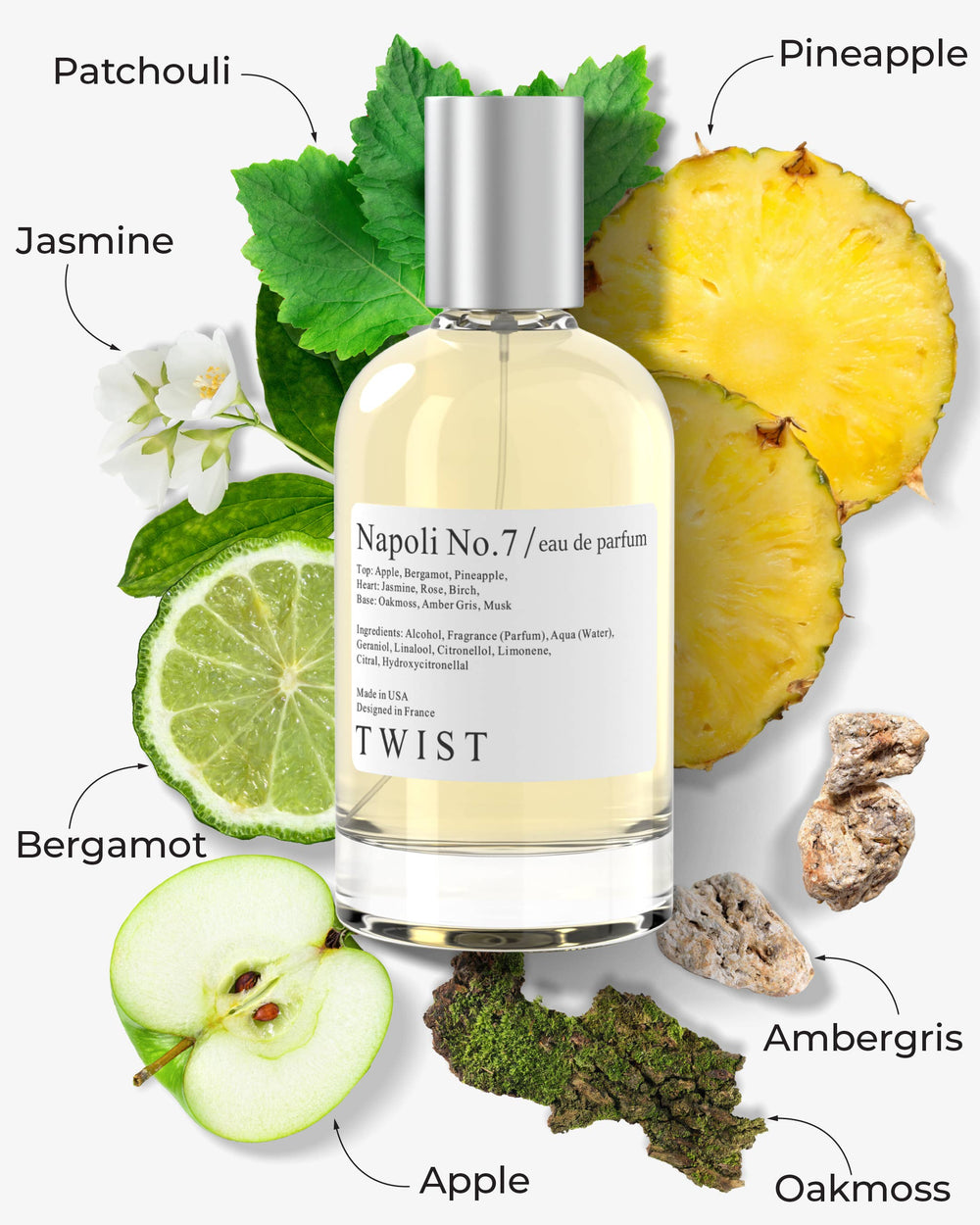 Twist Napoli No.7 Inspired by Creed's Aventus Perfume