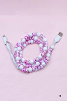 
              TIK TOK BEADED DUAL USB FAST CHARGING CABLE
            