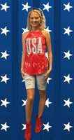 
              USA Graphic Tank Top
            