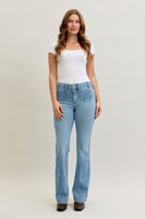 
              Judy Blue Mid Rise Bootcut Jeans
            