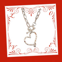 Closer to the Heart Chain Link Necklace