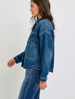 
              Risen Relaxed Fit Denim Jacket
            