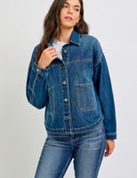 
              Risen Relaxed Fit Denim Jacket
            